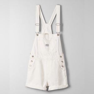 Levi’s vintage short-overalls in ecru